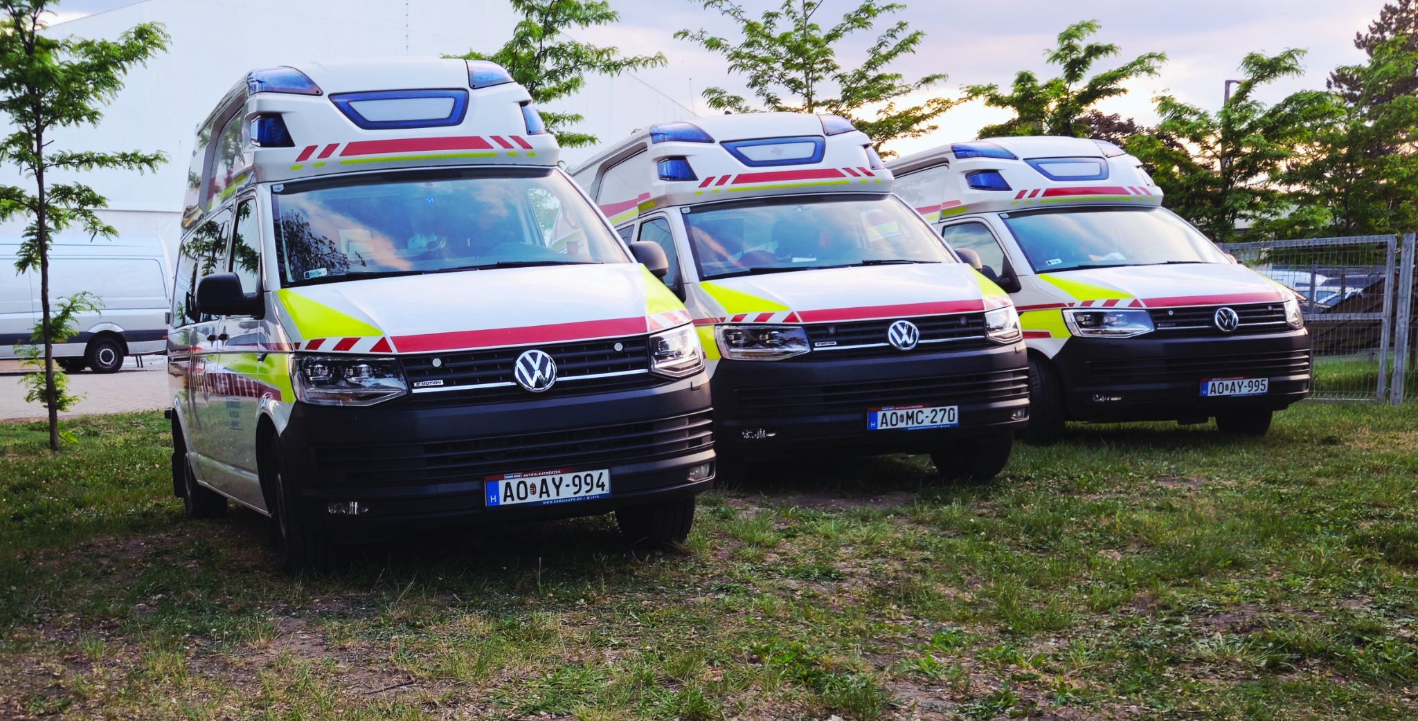 Alföld Ambulance betegszállító járművek Békéscsabán
